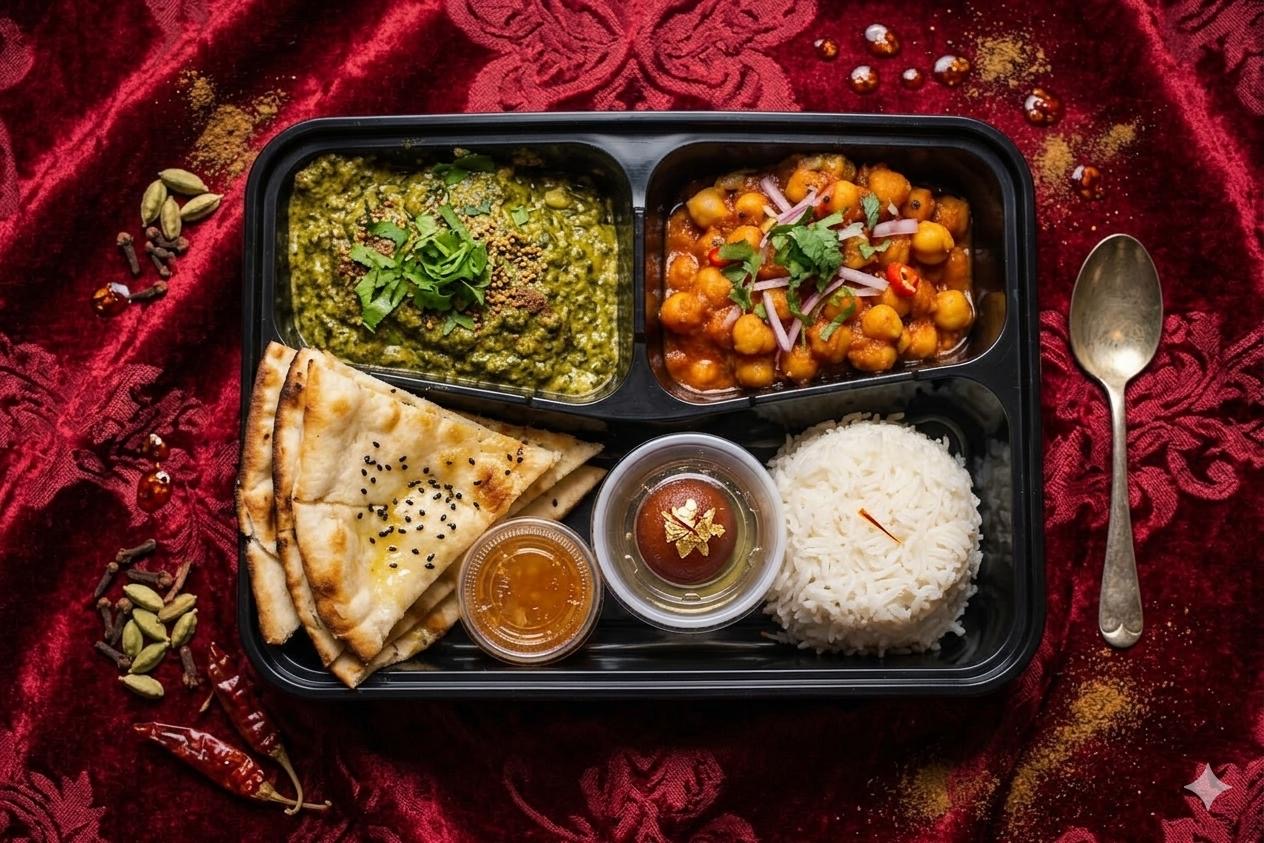 Saag Paneer Lunch Box (Veggie)